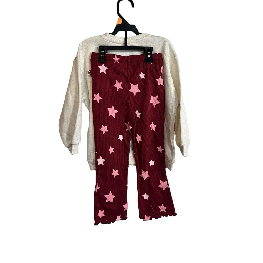 disney pixar TOY STORY toddler girls‎ outfit set sweatshirt & leggings size 4T